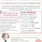 Företag 1 bild LISA FRISÖR / TINISALONGEN Personlig Vård & Service i Lund M