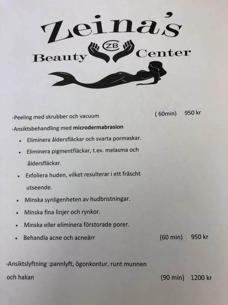 Företag 11 bild ZEINA'S BEAUTY CENTER - SKÖNHETSSALONG SOLNA